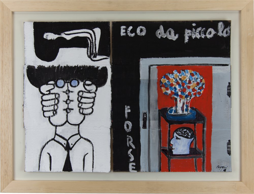 Eco da piccolo provenienza studio dell'artista